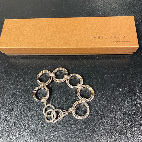 Silpada 925 Sterling Silver Bracelet - Picture 3 of 6